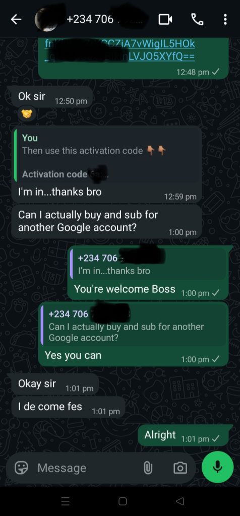 Customer Review
